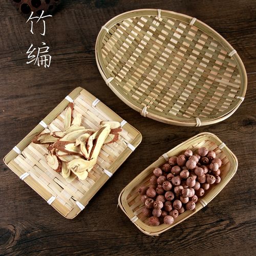 竹韵匠心 用竹筛与簸箕打造农产品的自然摄影美学